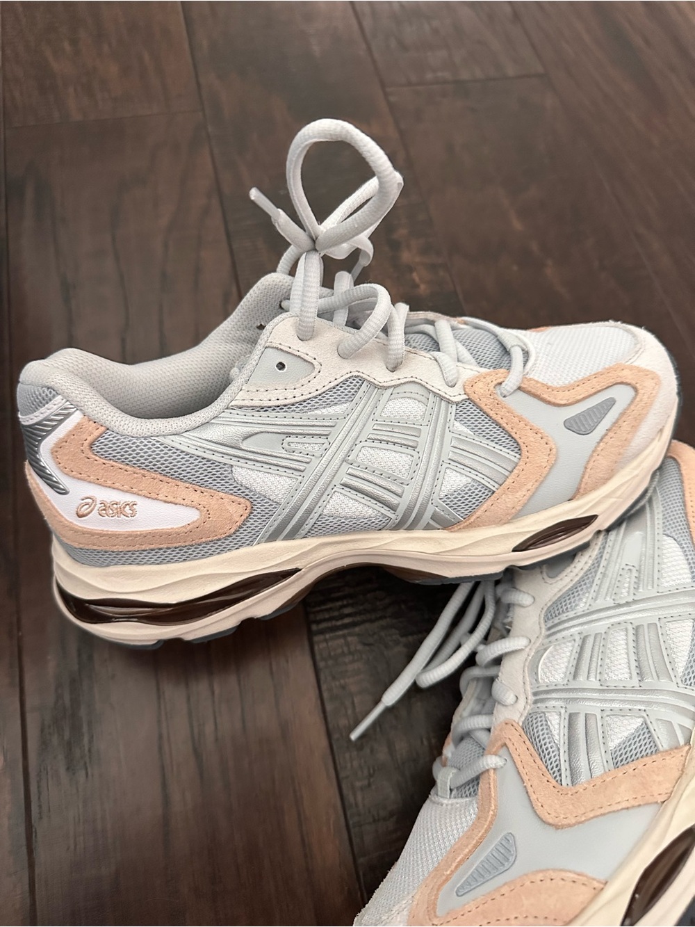 New ASICS Gel-K1011 Glacier Grey White Men’s Size 7 EU 40 - Picture 5 of 7